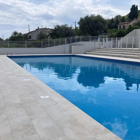 Avec Vue Mer, Piscine, Tennis Et Parking - - Fr-1-252-159 アンティーブ