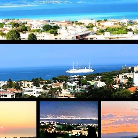 Avec Vue Mer, Piscine, Tennis Et Parking - - Fr-1-252-159 アンティーブ
